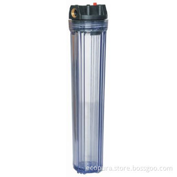 20" Tranparent Plastic Water Filter Housing